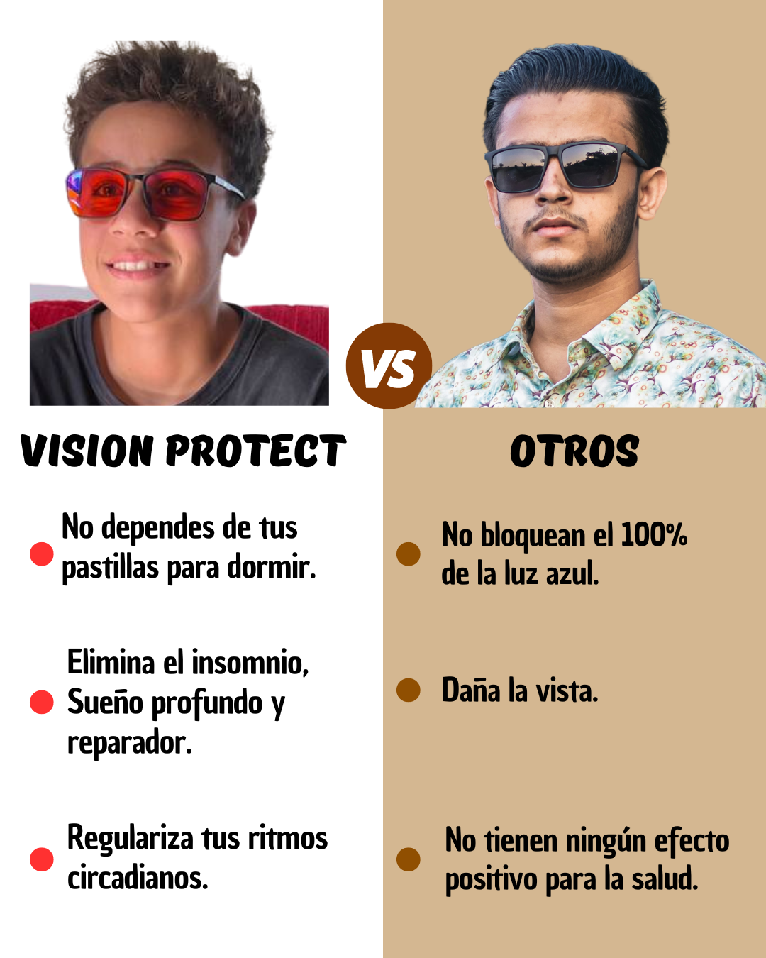 Lentes rojos ZEUS